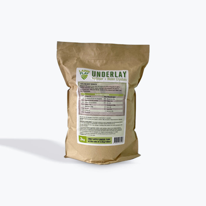 LawnPlay Underlay Fertiliser (+ Water Crystals) 3kg