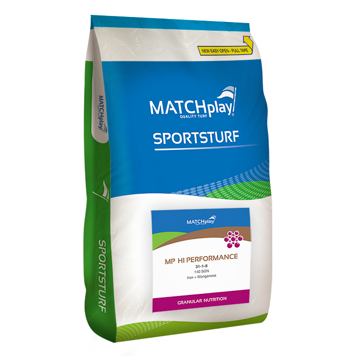 MP Hi Performance Fertiliser (31-1-8 + 1.5Fe + 0.5Mn) - 20kg