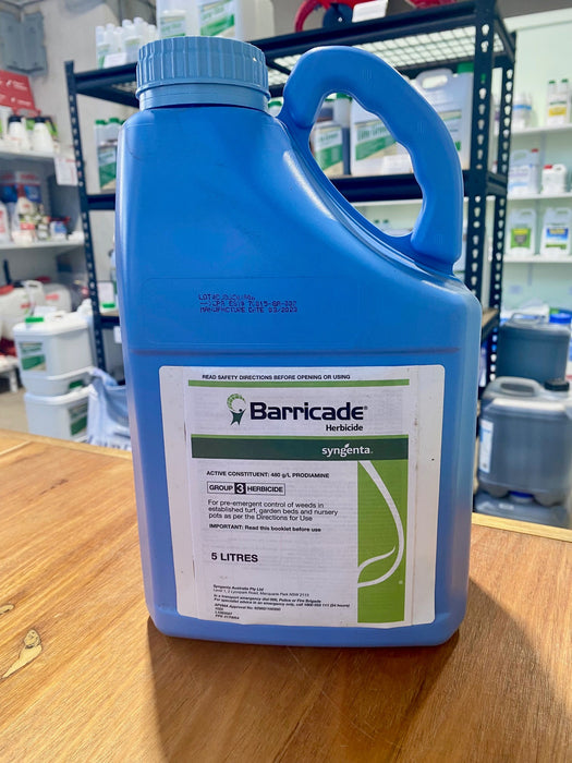 Barricade Pre-Emergent Herbicide - 5L