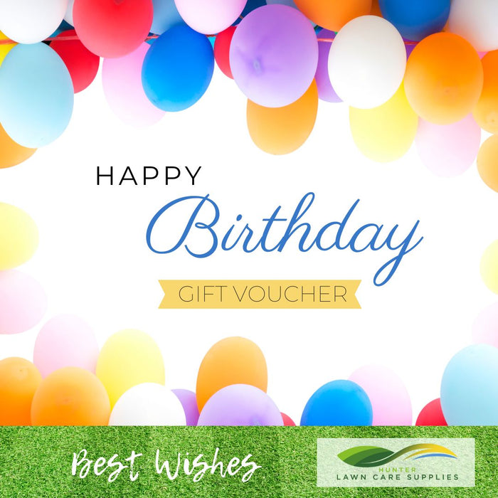 Birthday Gift Voucher for Lawn Lover