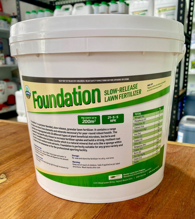 Lawnies 'Foundation' Granular Fertiliser - 4kg