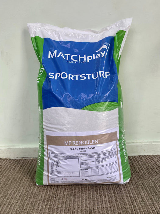 MP Renoblen (16-2-7) + Biostimulants + 19% Carbon + 5% Tripleplay Wetting Agent + Trace - 20kg