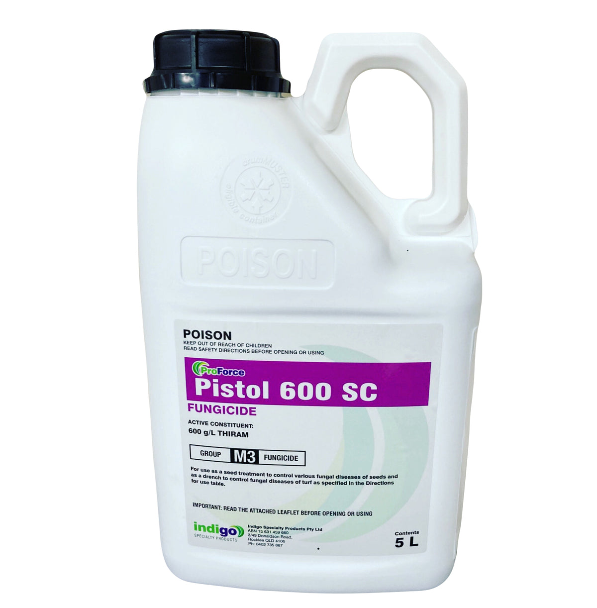 Proforce Pistol 600 Sc Fungicide 5l — Hunter Lawn Care Supplies 0073