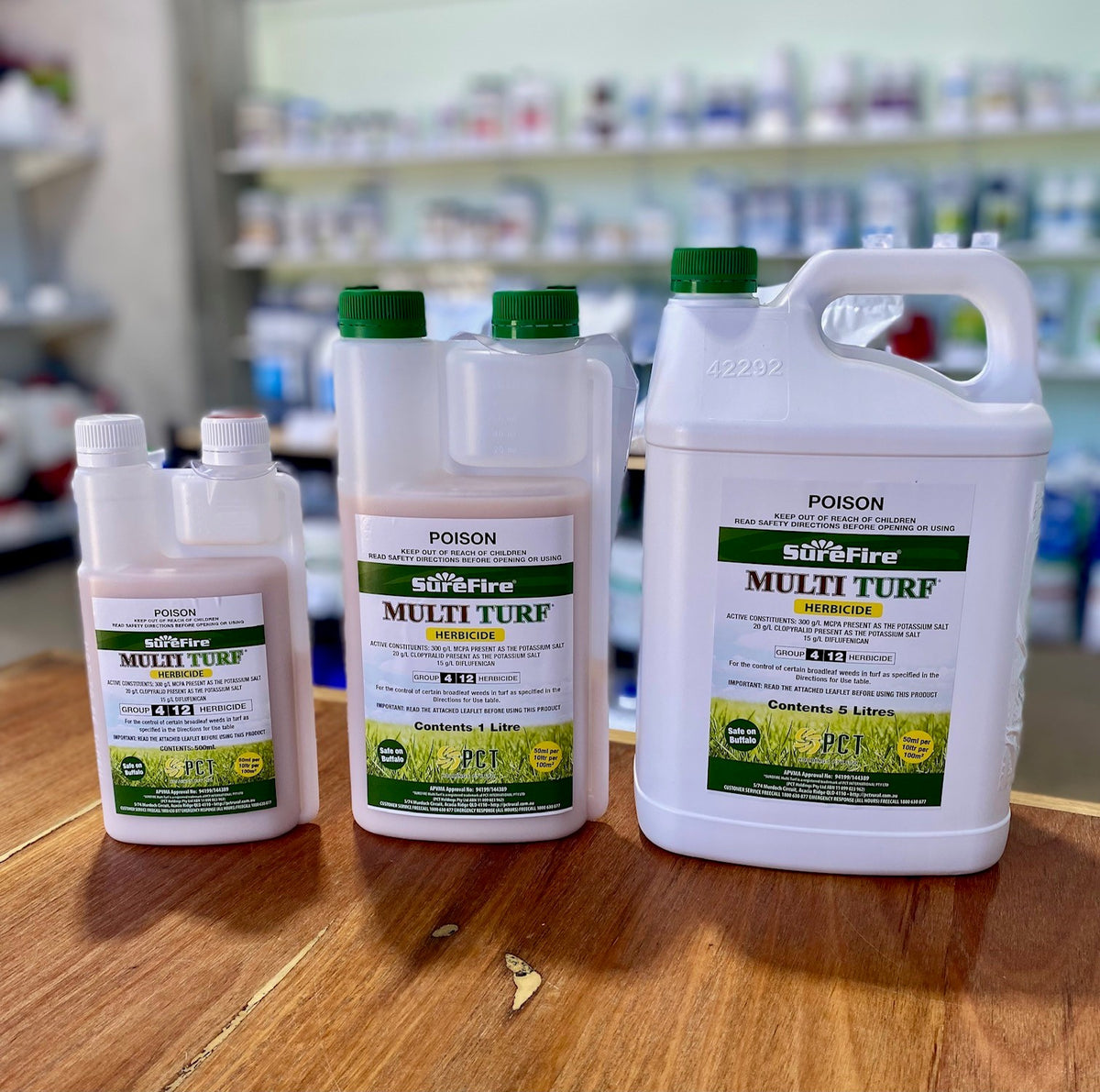 best broadleaf herbicide for lawns australia SureFire Multi Turf Herbicide — Hunter Lawn Care Supplies