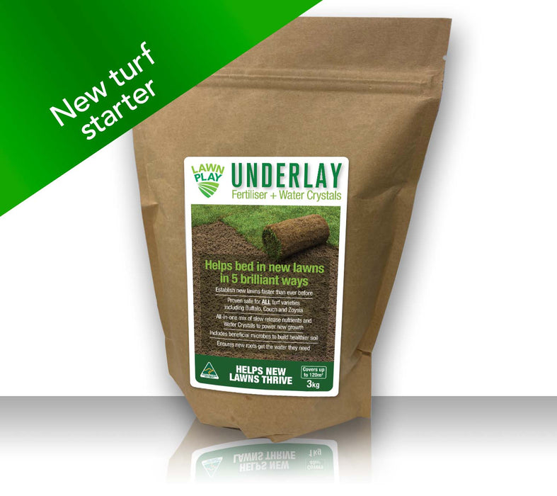 LawnPlay Underlay Fertiliser (+ Water Crystals) 3kg