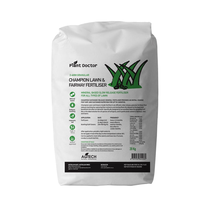 Plant Doctor Champion Lawns & Fairways 2-4mm - 20kg