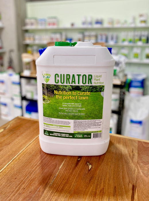 LawnPlay Curator Premium Liquid Fertiliser (18-2-8) + Biostimulants