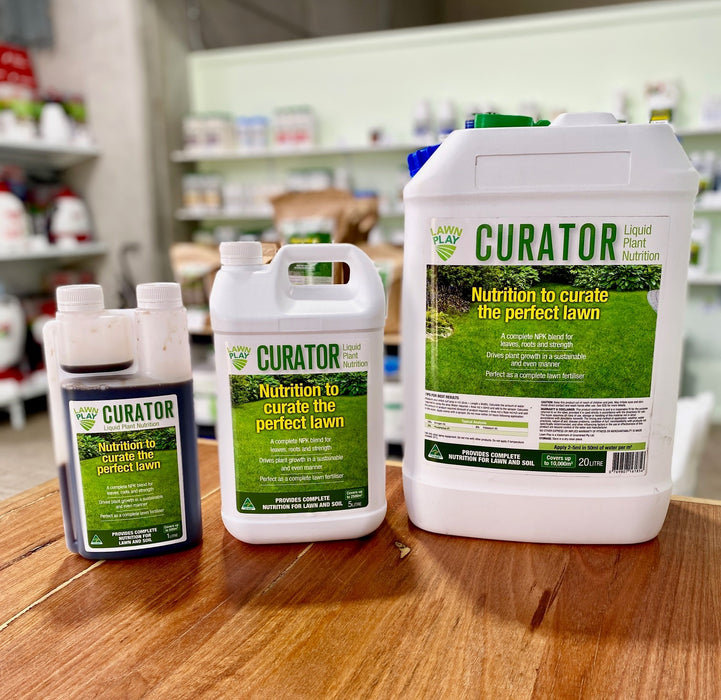 LawnPlay Curator Premium Liquid Fertiliser (18-2-8) + Biostimulants