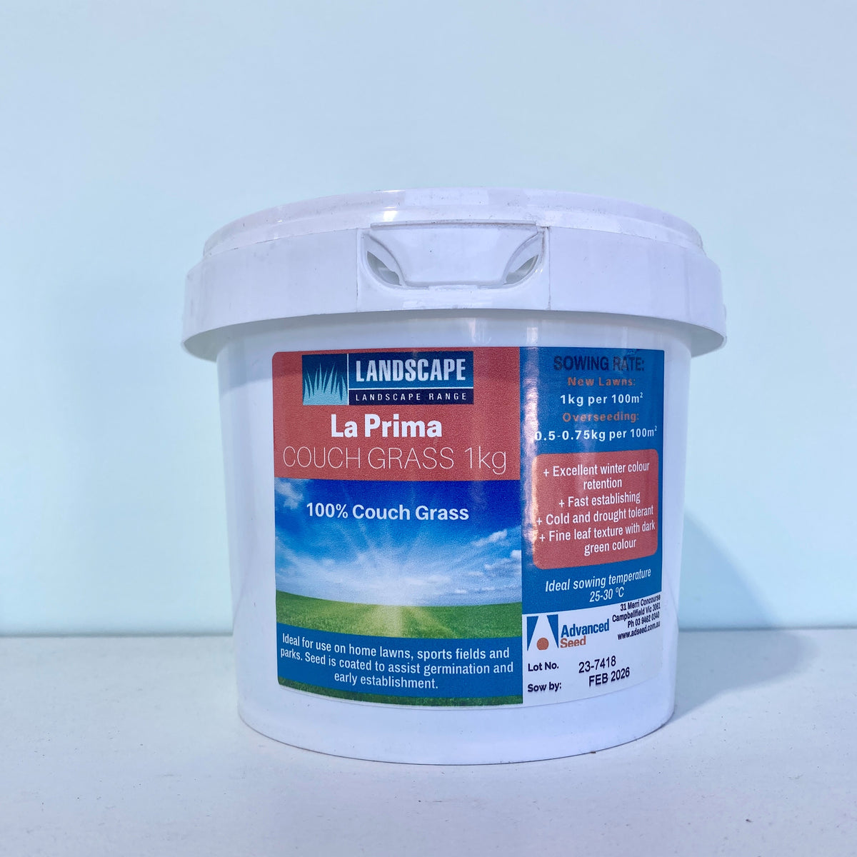 La Prima Couch Seed 1kg — Hunter Lawn Care Supplies