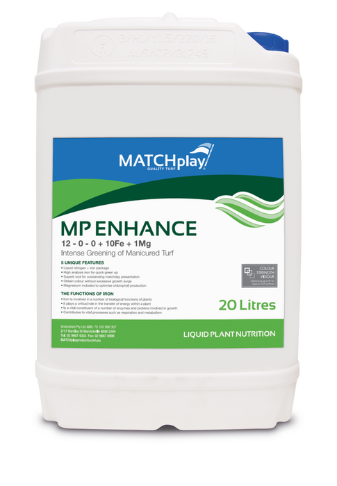 MP Enhance Liquid Fertiliser (12-0-0 + 10Fe + 1Mg) - 20L