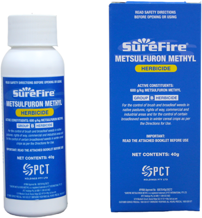 Surefire Metsulfuron Methyl Herbicide