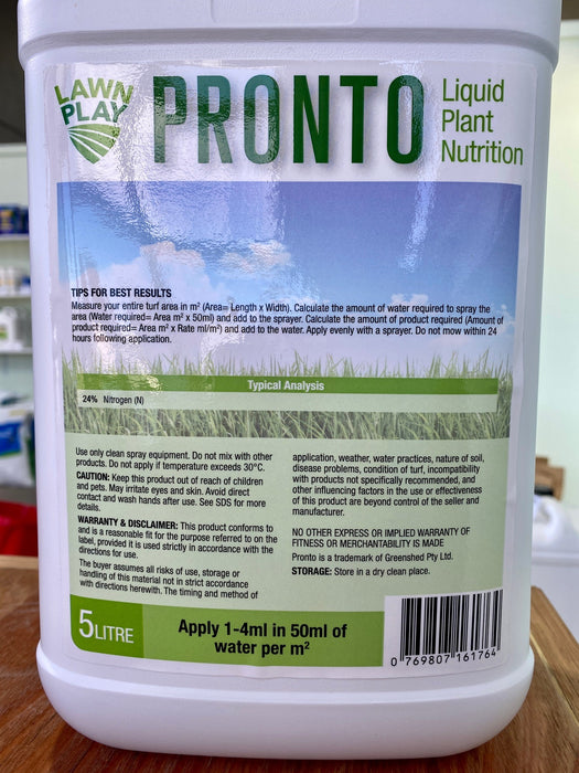 LawnPlay Pronto Premium Liquid Fertiliser