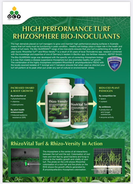 RhizoVital Turf Live Beneficial Microbes 1L